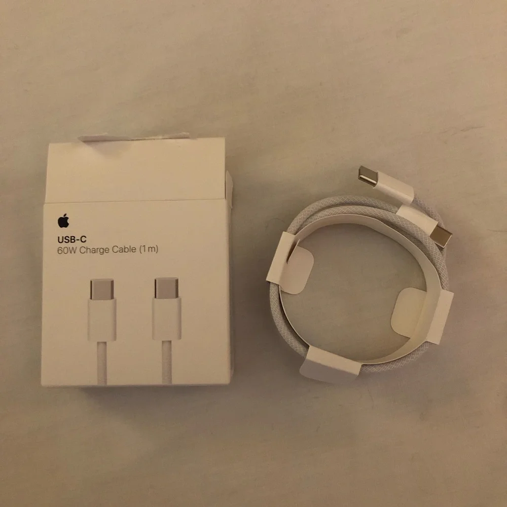Apple USB‑C 60W Charge Cable - White